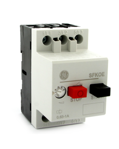 Wyłącznik silnikowy SFK0E, 0.63-1A, 0.25kW, Icu 65kA, ster. przyciskami