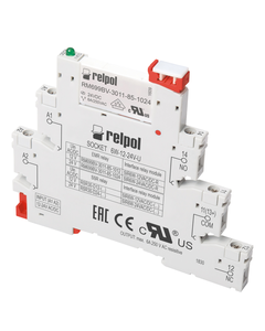 Przekaźnik interfejsowy SIR6W-110-125VAC/DC-R, 1P 6A, ster. 110…125V AC/DC, styki AgSnO2, zaciski śrubowe