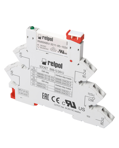 Przekaźnik interfejsowy SIR6WB-220-240VAC/DC-R, 1P 6A, ster. 220…240V AC/DC, styki AgSnO2, zaciski sprężynowe