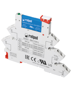 Przekaźnik interfejsowy SIR6WB-24VAC/DC-C, 1Z 6A, ster. 24V AC/DC, styki , zaciski sprężynowe