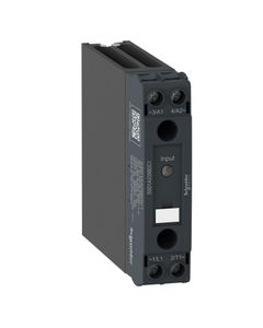 Przekaźnik półprzewodnikowy z radiatorem SSD1A320BDC1, 20A wyj. 48-600V AC, ster. 4-32V DC, zał. w zerze, na szynę DIN,...