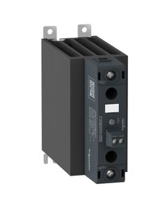 Przekaźnik półprzewodnikowy z radiatorem SSD1A360BDC2, 60A wyj. 48-600V AC, ster. 4-32V DC, zał. w zerze, na szynę DIN, ...