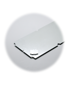 Płyta montażowa TM 1220, 111x174mm, stal ocynkowana, do obudowy Euronord PC/ABS