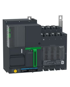 Przełącznik automatyczny TR25D4R2004TPE, (I-0-II) 4P 200A, 400V AC, Remote, zasilanie od góry, rozmiar 250A