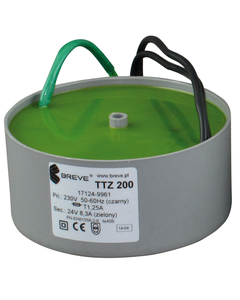 Transformator toroidalny TTZ 100/G 230/110V, 100VA, z gniazdem typu amerykańskiego