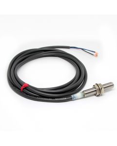 Czujnik indukcyjny GX-208MKA-P, M8 Sn-2mm, 10-30V DC, PNP NO, czoło wbudowane, 3-przew. kabel 2m, stal nierdzewna L55mm