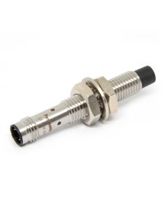 Czujnik indukcyjny GX-208MLKA-P-Z, M8 Sn-4mm, 10-30V DC, PNP NO, czoło niewbudowane, 3-przew. konektor M12, stal nierdze...