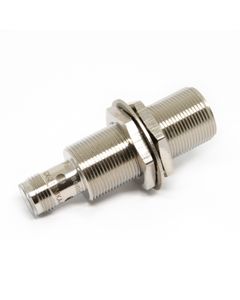 Czujnik indukcyjny GX-218MKA-P-Z, M18 Sn-8mm, 10-30V DC, PNP NO, czoło wbudowane, 3-przew. konektor M12, mosiądz nikl. L...