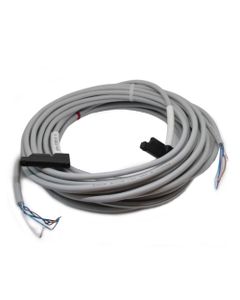 Zestaw kabli 10m SFD-CCB10-S, 5-żyłowe do kurtyn bezpieczeństwa SF4D, z wtyczką, jednostronnie rozszyte