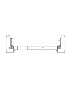 Zestaw kabli do szeregowego łączenia kurtyn SFD-CSL05 (0.5m), obustronnie zakończone wtyczką