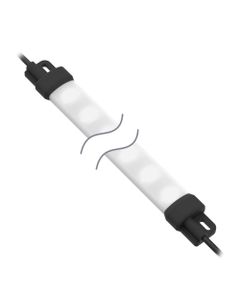 Lampa robocza liniowa LED WLS15CDW0360DSC2, 10-27V DC, 4.8W/350Lm, dł. 360mm, IP67, kabel 2m