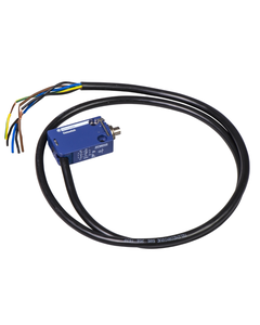 Łącznik krańcowy XCMD2110L1, 1NO+1NC migowe, trzpień wciskany metalowy, metal IP66, kabel 1m