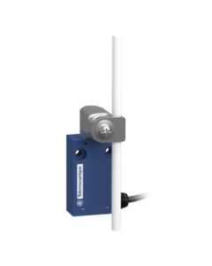 Łącznik krańcowy XCMH2159L1, 1NO+1NC migowe, dźwignia z prętem z tworzywa, plastik  IP66, kabel 1m z boku