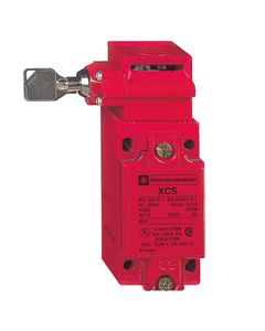 Łącznik krańcowy bezpieczeństwa XCSC501 kluczowy, 1NC+2NO wolne, obud. metalowa IP67, PG13.5, odblok. ręczne kluczem...