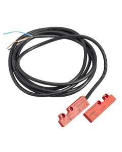 Łącznik magnetyczny bezpieczeństwa XCSDMC5912, 1NC+1NO stopniowane, 24V DC, wsk. LED, kabel 2m, 51x16x7mm