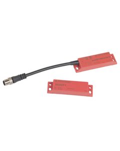 Łącznik magnetyczny bezpieczeństwa XCSDMP700L01M12, 2NC+1NO stopniowane, 24V DC, konektor M12, 88x25x13mm