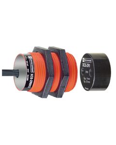 Łącznik magnetyczny bezpieczeństwa XCSDMR59010, 1NC+1NO stopniowane, 24V DC, kabel 10m, M30, L-38,5mm