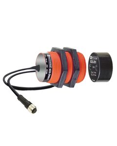 Łącznik magnetyczny bezpieczeństwa XCSDMR590L01M12, 1NC+1NO stopniowane, 24V DC, konektor M12, M30, L-38,5mm