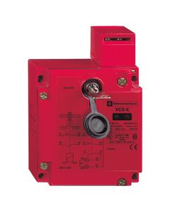 Łącznik bezpieczeństwa XCSE7312 z blokadą elektromagnetyczną, 2NC+1NO wolne, zasil. 24V AC/DC, obud. metalowa IP67, M20...