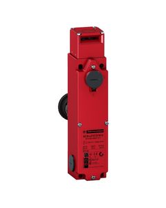 Łącznik bezpieczeństwa XCSLF3737412 z blokadą elektromagnetyczną, 2NC+1NO wolne, zasil. 24V AC/DC, obud. metal IP66, 3xM...