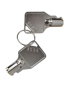Klucze do wymuszonego otwierania urządzenia ryglującego XCSZ25, do łączników bezpieczeństwa XCSB, XCSC