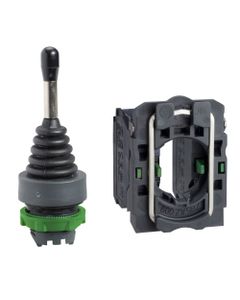 Manipulator (Joystick) Harmony XD5PA12, 2 pozycje stabilne, metalowy, kompletny zestaw