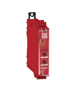 Przekaźnik bezpieczeństwa Preventa XPSUAF13AC, kat. 4, 3NO, 24V AC/DC, monitorowanie awaryjnego stopu i przełącznika, ku...