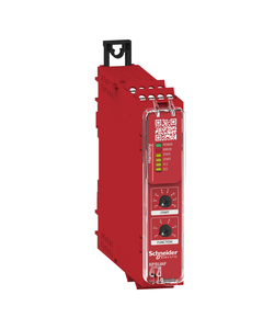 Przekaźnik bezpieczeństwa Preventa XPSUAF13AP, kat. 4, 3NO, 24V AC/DC, monitorowanie awaryjnego stopu i przełącznika, ku...