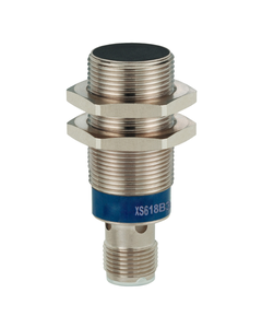 Czujnik indukcyjny XS108B3PAM12, M8 Sn-2.5mm, 12-24V DC, PNP NO, czoło wbudowane, 3p konektor M12, mosiądz L45mm