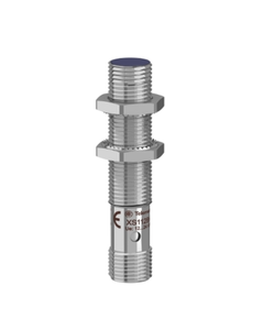Czujnik indukcyjny XS112BHPAM12, M12 Sn-4mm, 12-24V DC, PNP NO, czoło wbudowane, 3p konektor M12, mosiądz L61mm