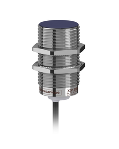 Czujnik indukcyjny XS130BHPAL2, M30 Sn-15mm, 12-24V DC, PNP NO, czoło wbudowane, 3p kabel 2m, mosiądz L50,6mm