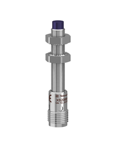 Czujnik indukcyjny XS208BLPAM12, M8 Sn-2.5mm, 12-24V DC, PNP NO, czoło niewbudowane, 3p konektor M12, mosiądz L61mm