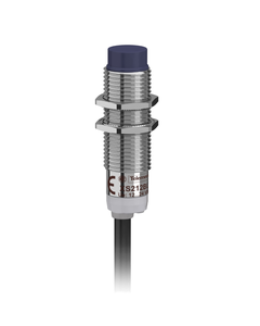 Czujnik indukcyjny XS212BLPAL2, M12 Sn-4mm, 12-24V DC, PNP NO, czoło niewbudowane, 3p kabel 2m, mosiądz L44mm