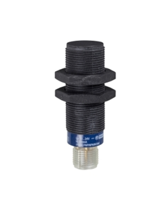 Czujnik indukcyjny XS4P18PA340D, M18 Sn-8mm, 12-24V DC, PNP NO, czoło niewbudowane, 3p konektor M12, plastik, L48mm