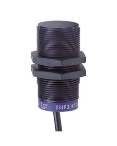 Czujnik indukcyjny XS4P30MA230, M30 Sn-15mm, 24-240V AC/DC, NO, czoło niewbudowane, 2p kabel 2m, plastik L62mm