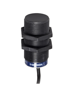 Czujnik indukcyjny XS4P30PA340, M30 Sn-15mm, 12-24V DC, PNP NO, czoło niewbudowane, 3p kabel 2m, plastik L43mm
