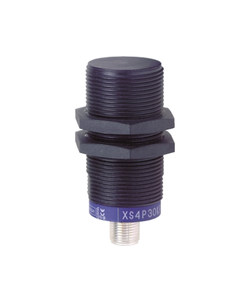 Czujnik indukcyjny XS4P30PA370D, M30 Sn-15mm, 12-48V DC, PNP NO, czoło niewbudowane, 3p konektor M12, plastik L70mm