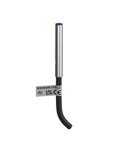 Czujnik indukcyjny miniaturowy XS504R1PAL2, tuleja śr. 4mm Sn-0.8mm, 12-24V DC, PNP NO, czoło częściowo wbudowane, 3p ka...