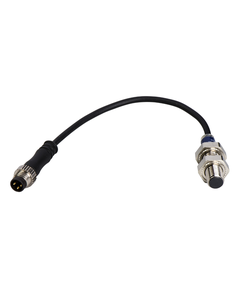 Czujnik indukcyjny XS508B1PBP01M8, M8 Sn-1.5mm, 12-24V DC, PNP NC, czoło wbudowane, 3p kabel z konektorem M8, mosiądz L3...