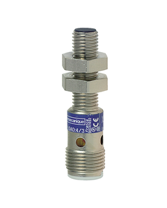 Czujnik indukcyjny XS608B1PAM12, M8 Sn-2.5mm, 12-48V DC, PNP NO, czoło wbudowane, 3p konektor M12, stal nierdzewna L62mm...