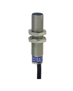 Czujnik indukcyjny XS612B1DAL2, M12 Sn-4mm, 12-48V DC,  NO, czoło wbudowane, 2p kabel 2m, mosiądz L54mm