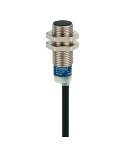 Czujnik indukcyjny XS612B1MAL2, M12 Sn-4mm, 24-240V AC/DC, NO, czoło wbudowane, 2p kabel 2m, mosiądz L54mm
