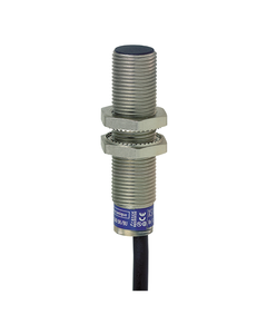 Czujnik indukcyjny XS612B1PBL2, M12 Sn-4mm, 12-48V DC, PNP NC, czoło wbudowane, 3p kabel 2m, mosiądz L54mm