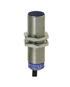 Czujnik indukcyjny XS618B1MBL2, M18 Sn-8mm, 24-240V AC/DC, NC, czoło wbudowane, 2p kabel 2m, mosiądz L62mm