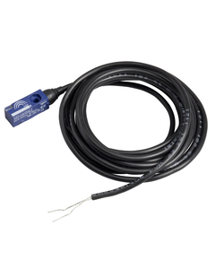 Czujnik indukcyjny XS7J1A1PAL2, 8x22x8mm, Sn-2.5mm, 12-24V DC, PNP NO, czoło wbudowane, 3p kabel 2m, plastik