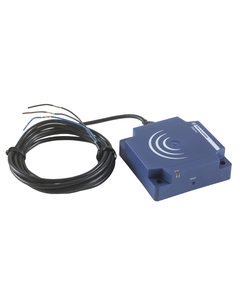 Czujnik indukcyjny XS8D1A1PAL2, 80x80x26mm, Sn-60mm, 12-24V DC, PNP NO, czoło niewbudowane, 3p kabel 2m, plastik