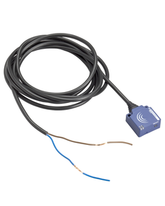 Czujnik indukcyjny XS8E1A1PAL2, 26x26x13mm, Sn-15mm, 12-24V DC, PNP NO, czoło niewbudowane, 3p kabel 2m, plastik