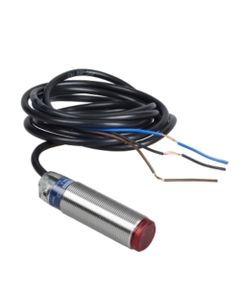 Czujnik optyczny XUB0SPSNL2, wielofunkcyjny, M18, Sn=0..20m, PNP, NO/NC programowalne, 12-24V DC, kabel 2m, ob. metal