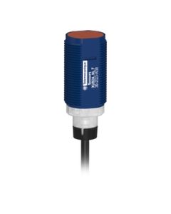 Czujnik optyczny XUB2APXNL2R, odbiornik bariery, M18, plastik, Sn=30m, PNP, NO/NC progr., 12-24V DC, kabel 2m