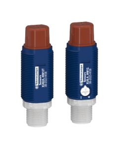 Czujnik optyczny XUB2APXWM12, bariera (nadajnik + odbiornik), M18, plastik, kątowy, Sn=17m, PNP, NO/NC progr., 12-24V DC...